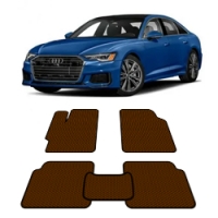 Автоковрики EVA  для  AUDI A6 (C8) от 2018 года выпуска