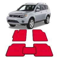 Автоковрики EVA  для Mitsubishi Outlander 3 внедорожник с 2012-2018