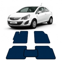 Автоковрики EVA  для Opel Corsa d рестайлинг 2011-2014