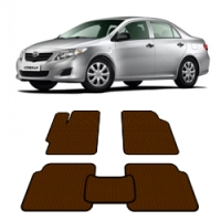 Автоковрики EVA  для Toyota Corolla X1 (E160,E170) седан 2013