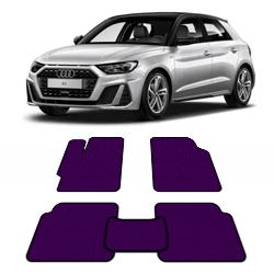 Автоковрики EVA для  AUDI A1 (8X,8XR) 2010-2018 года выпуска