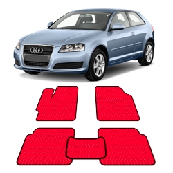 Автоковрики EVA (эваковрики) для  AUDI A3 (8P) 2003-2013