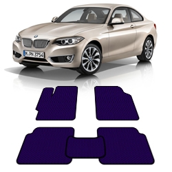 Автоковрики EVA для BMW 2 (F22) 2014-2021