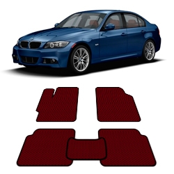 Автоковрики EVA (эваковрики) для BMW 3 (E90,E91)