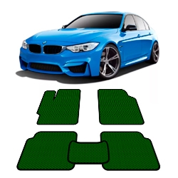 Автоковрики EVA (эваковрики) для BMW 3 (F30)