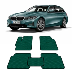 Автоковрики EVA для BMW 3 (G20) с 2018