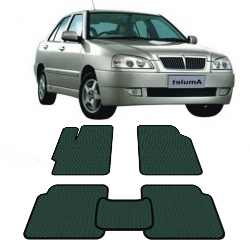 Автоковрики EVA (эваковрики) для CHERY AMULET (A15) 2003 — 2009 года выпуска