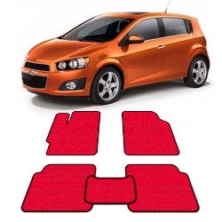 Автоковрики EVA  для CHEVROLET Aveo (T200, T250) 2003 — 2012 года выпуска