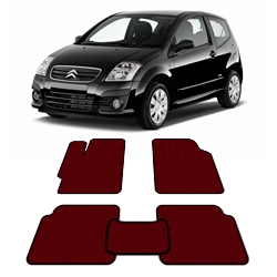 Автоковрики EVA (эваковрики) для CITROEN C2 1 2003-2009