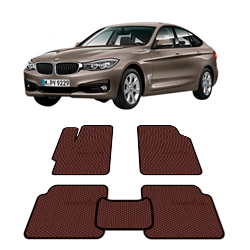 Автоковрики EVA (эваковрики) для BMW 3 (F34) GT с 2011-2020