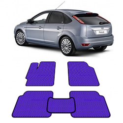 Автоковрики EVA  для Ford Focus II 2005 — 2010 г.в хэтчбек