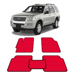 Автоковрики EVA  для Ford Explorer IV 2006 — 2010 года выпуска
