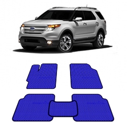 Автоковрики EVA  для Ford Explorer V 2011 — 2015 года выпуска