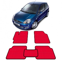 Автоковрики EVA  для Ford Fiesta VI с 2008 года выпуска хэчбек