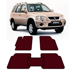 Автоковрики EVA  для Honda CR-V I (МКПП) 1995 - 2002 года выпуска