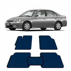 Автоковрики EVA  для Honda Civic VII 2001 - 2006 г.в седан