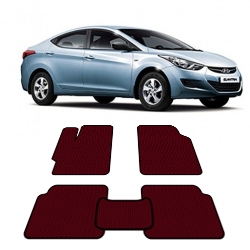 Автоковрики EVA (эваковрики) для Hyundai Elantra V от 2011 года выпуска