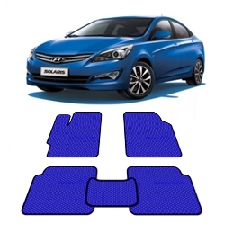 Автоковрики EVA  для Hyundai Solaris 2014 седан