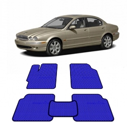 Автоковрики EVA  для Jaguar X-Type 2001 - 2010 года выпуска
