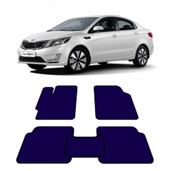 Автоковрики EVA  для Kia Rio III c 2015 года выпуска Седан