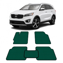 Автоковрики EVA  для Kia Sorento ||| (Prime) кроссовер 2015
