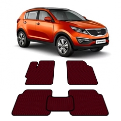 Автоковрики EVA  для Kia Sportage IV кроссовер 2015