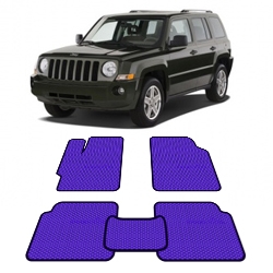 Автоковрики EVA (эваковрики) для Jeep Liberty (Patriot) MK от 2007 года выпуска