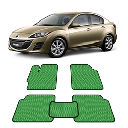 Автоковрики EVA (эваковрики) для Mazda 3 (BL) 2009 - 2013 года выпуска Седан