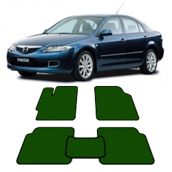 Автоковрики EVA  для Mazda 6 | (GG) хетчбек 2002-2007
