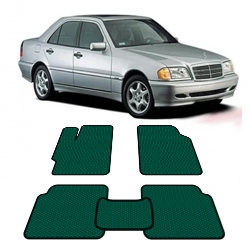 Автоковрики EVA (эваковрики) для Mercedes-Benz C класс w202 седан 1993-2000