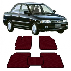 Автоковрики EVA (эваковрики) для Mitsubishi Lancer 5 седан 1990