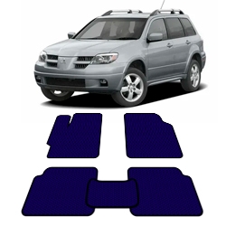 Автоковрики EVA (эваковрики) для Mitsubishi Outlander 1 внедорожник 2002-2008