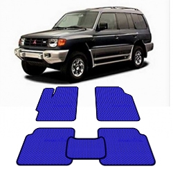 Автоковрики EVA  для Mitsubishi Pajero (Montero) 3/4 внедорожник 2000