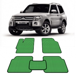 Автоковрики EVA  для Mitsubishi Pajero sport 1 (Montero sport 1) внедорожник 1998-2008