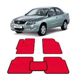 Автоковрики EVA (эваковрики) для Nissan Almera Classic 2006 - 2013 года выпуска