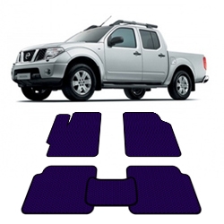 Автоковрики EVA (эваковрики) для Nissan Navara III (D40) 2005 пикап