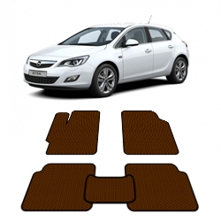 Автоковрики EVA (эваковрики) для Opel Astra j gtc 2010-2015
