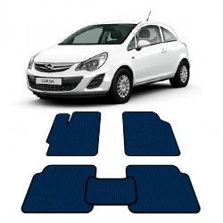 Автоковрики EVA  для Opel Corsa d рестайлинг 2011-2014