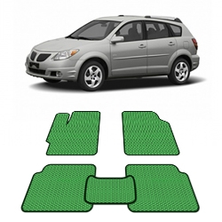 Автоковрики EVA (эваковрики) для Pontiac Vibe I 2002 - 2008 года выпуска