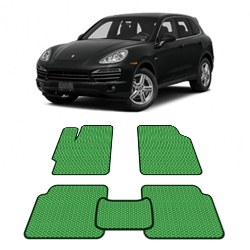 Автоковрики EVA  для Porsche Cayenne I (955) 2003 - 2007 года выпуска