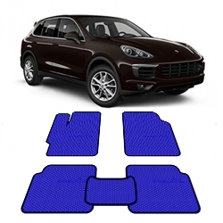 Автоковрики EVA (эваковрики) для Porsche Cayenne II (958) с 2010 года выпуска