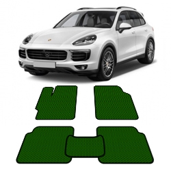 Автоковрики EVA (эваковрики) для Porsche Cayenne S  внедорожник 2010-2015