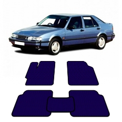 Автоковрики EVA (эваковрики) для Saab 9000 1989 - 1998 года выпуска