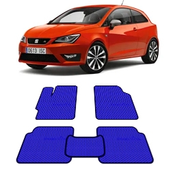 Автоковрики EVA (эваковрики) для Seat Ibiza 4 2008-2017 года выпуска