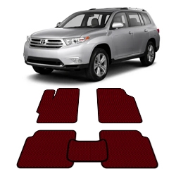 Автоковрики EVA  для Toyota Highlander 2 (U20) 2007-2013
